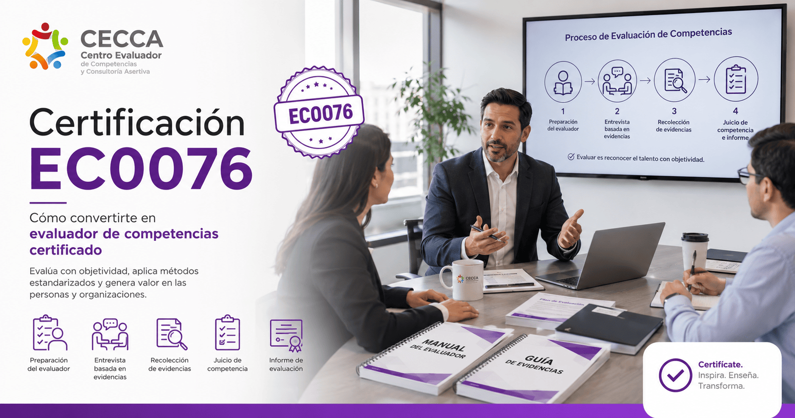 Certificación EC0076: Cómo convertirte en evaluador de competencias certificado